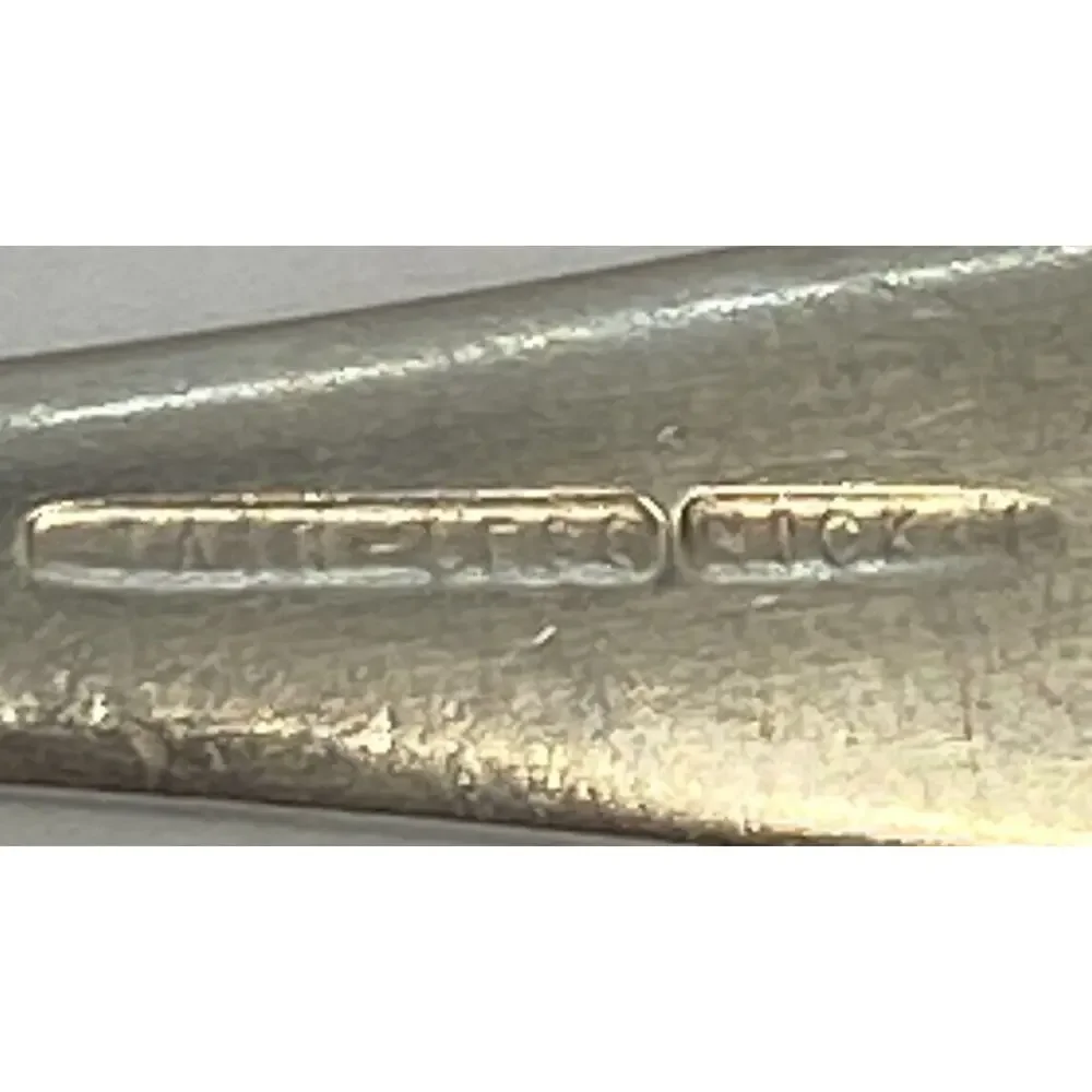 Early 20th Century Two Nickel Silver 7 1/8